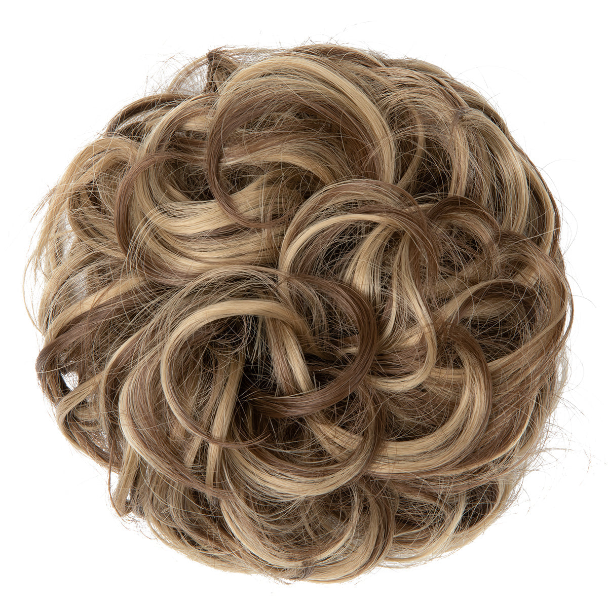 Effortless Synthetic Bun Hairpiece: Messy Donut Chignon Wig for Instant Volume