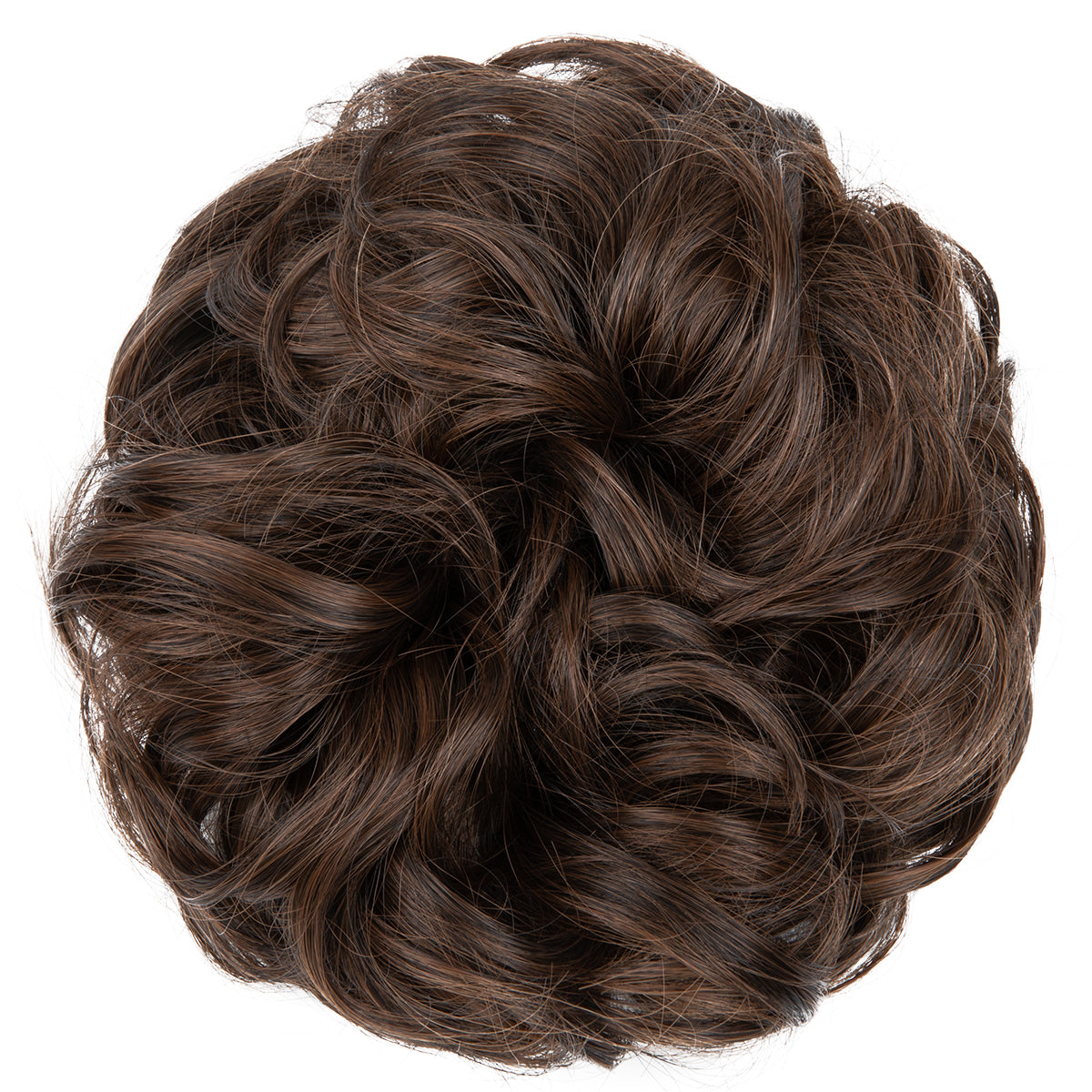 Effortless Synthetic Bun Hairpiece: Messy Donut Chignon Wig for Instant Volume
