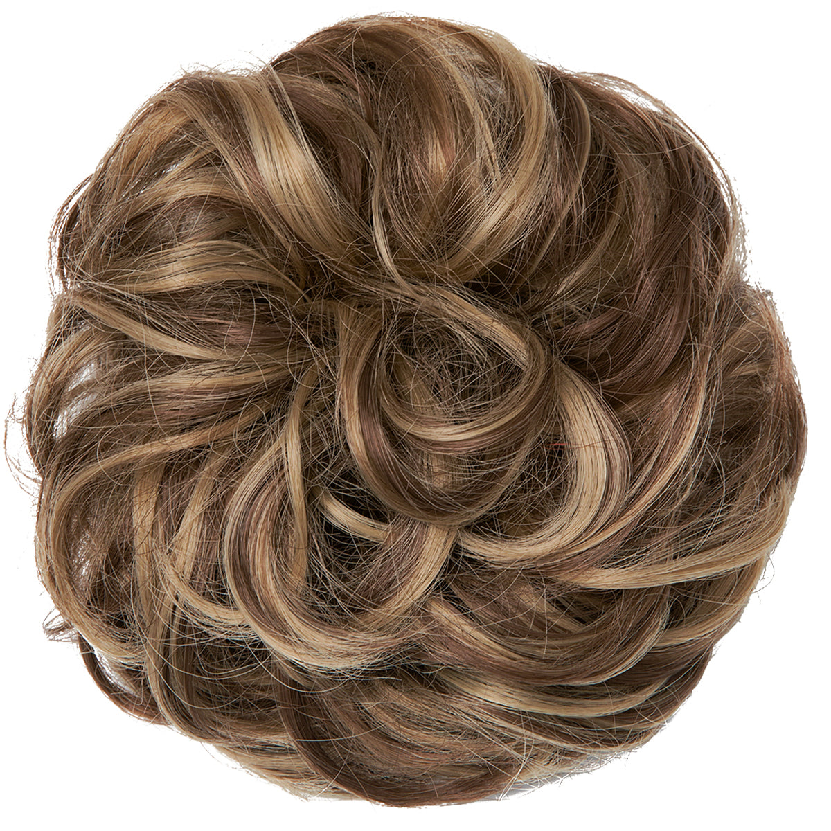 Effortless Synthetic Bun Hairpiece: Messy Donut Chignon Wig for Instant Volume