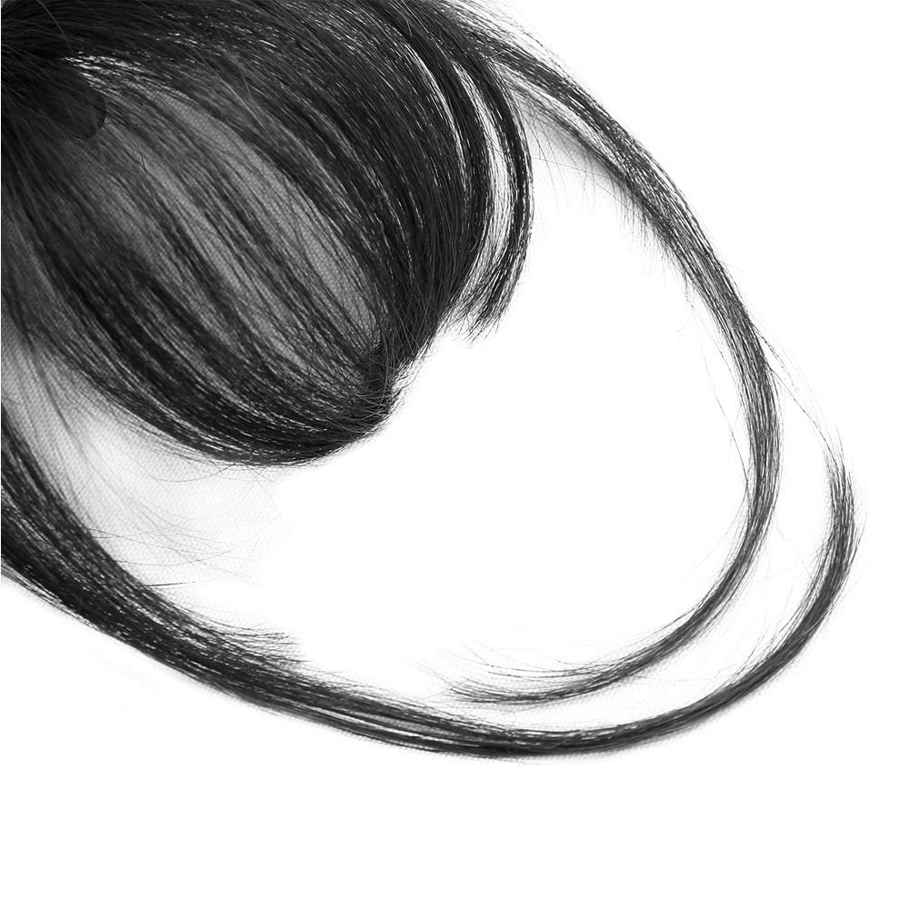 Luxurious 3D Clip-In Bangs Hair Extensions: Instant Fringe Transformation Wig