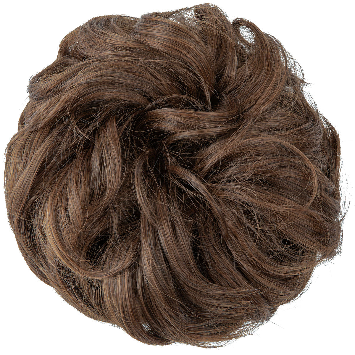 Effortless Synthetic Bun Hairpiece: Messy Donut Chignon Wig for Instant Volume