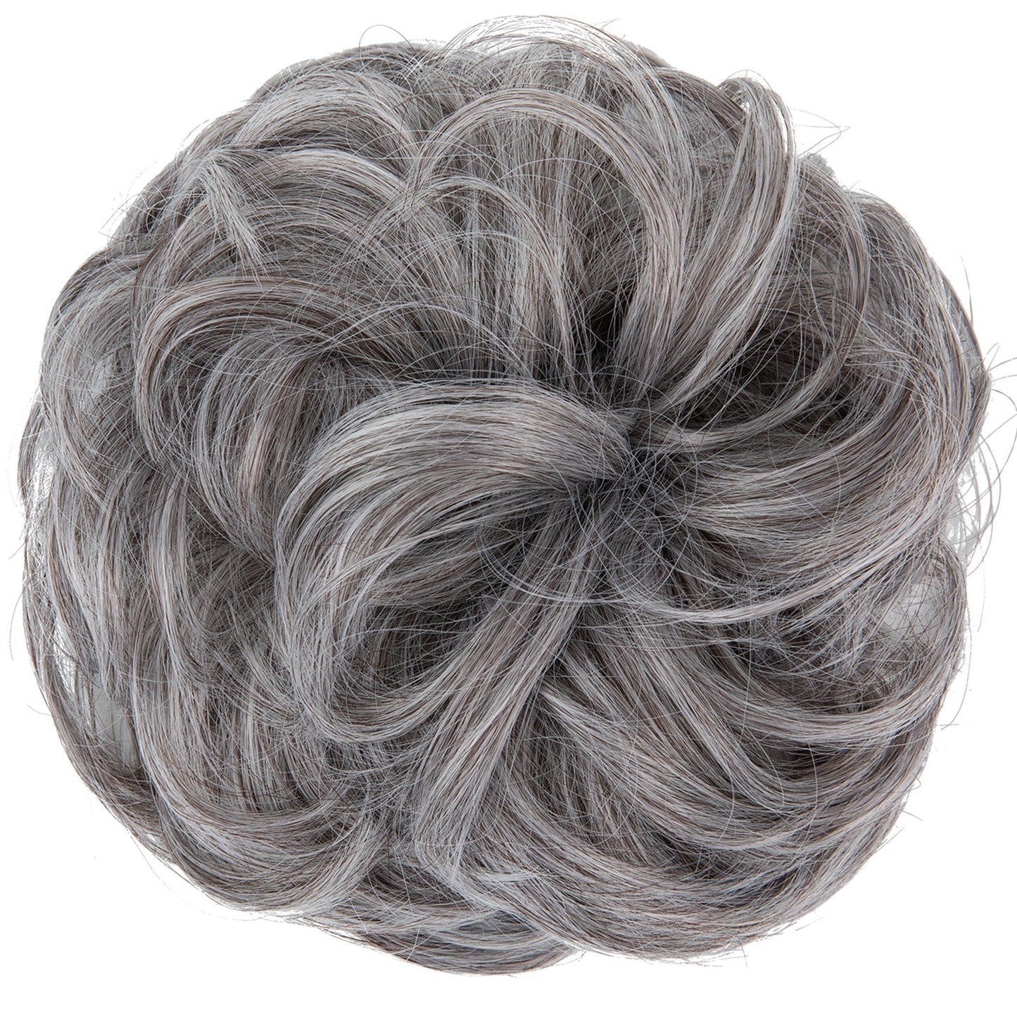 Effortless Synthetic Bun Hairpiece: Messy Donut Chignon Wig for Instant Volume