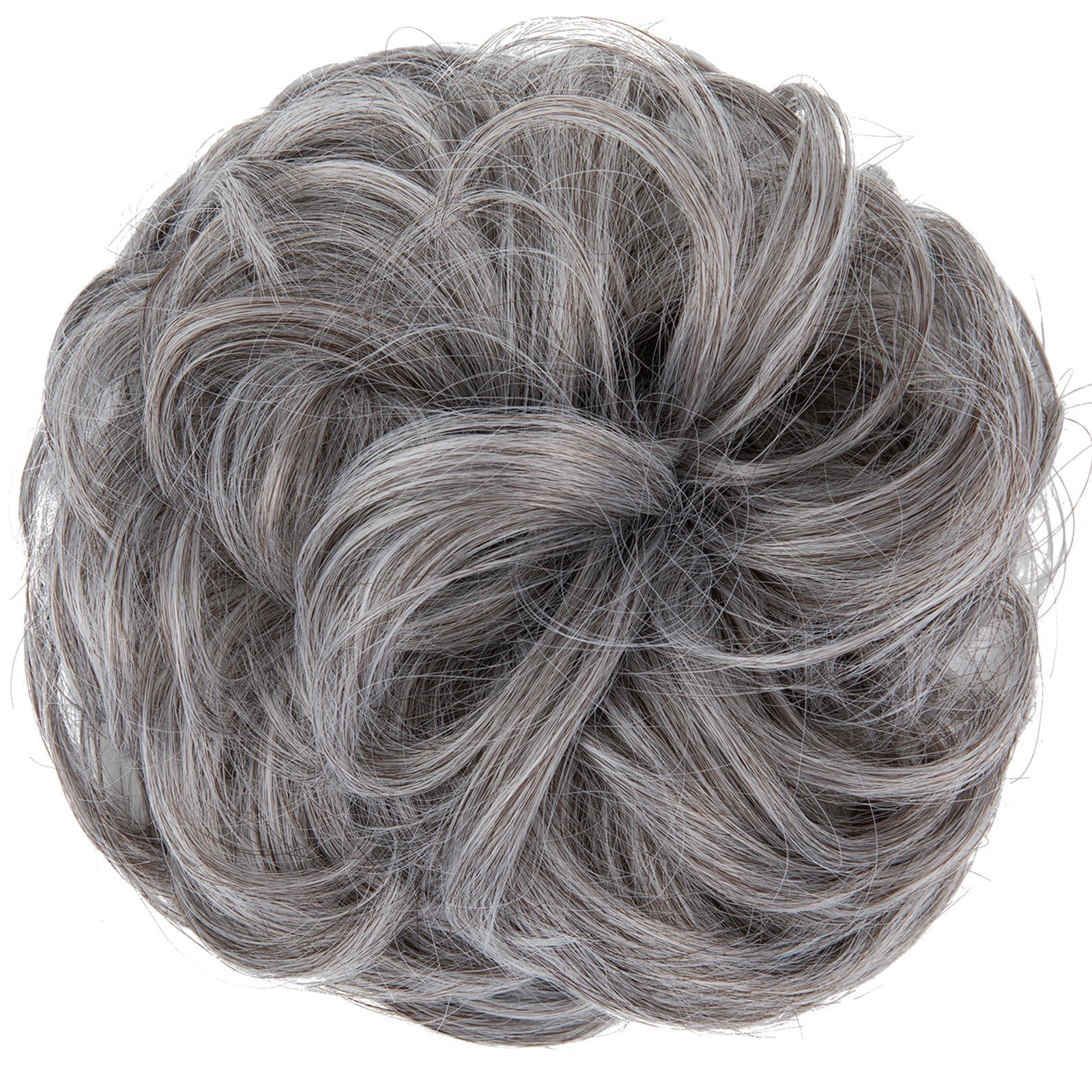 Effortless Synthetic Bun Hairpiece: Messy Donut Chignon Wig for Instant Volume