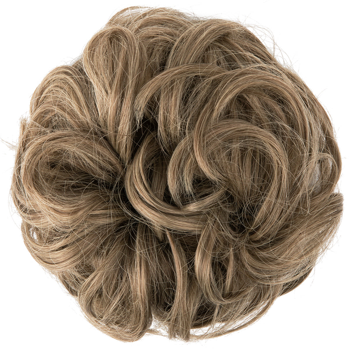 Effortless Synthetic Bun Hairpiece: Messy Donut Chignon Wig for Instant Volume
