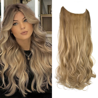 Wave Clip in Hair Extensions Wigs