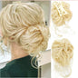 Messy Bun Hair Piece Wavy Curly Chignon Ponytail Hairpiece for Daily Wear