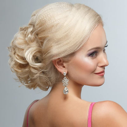 Short Messy Curly Dish Hair Bun Extension