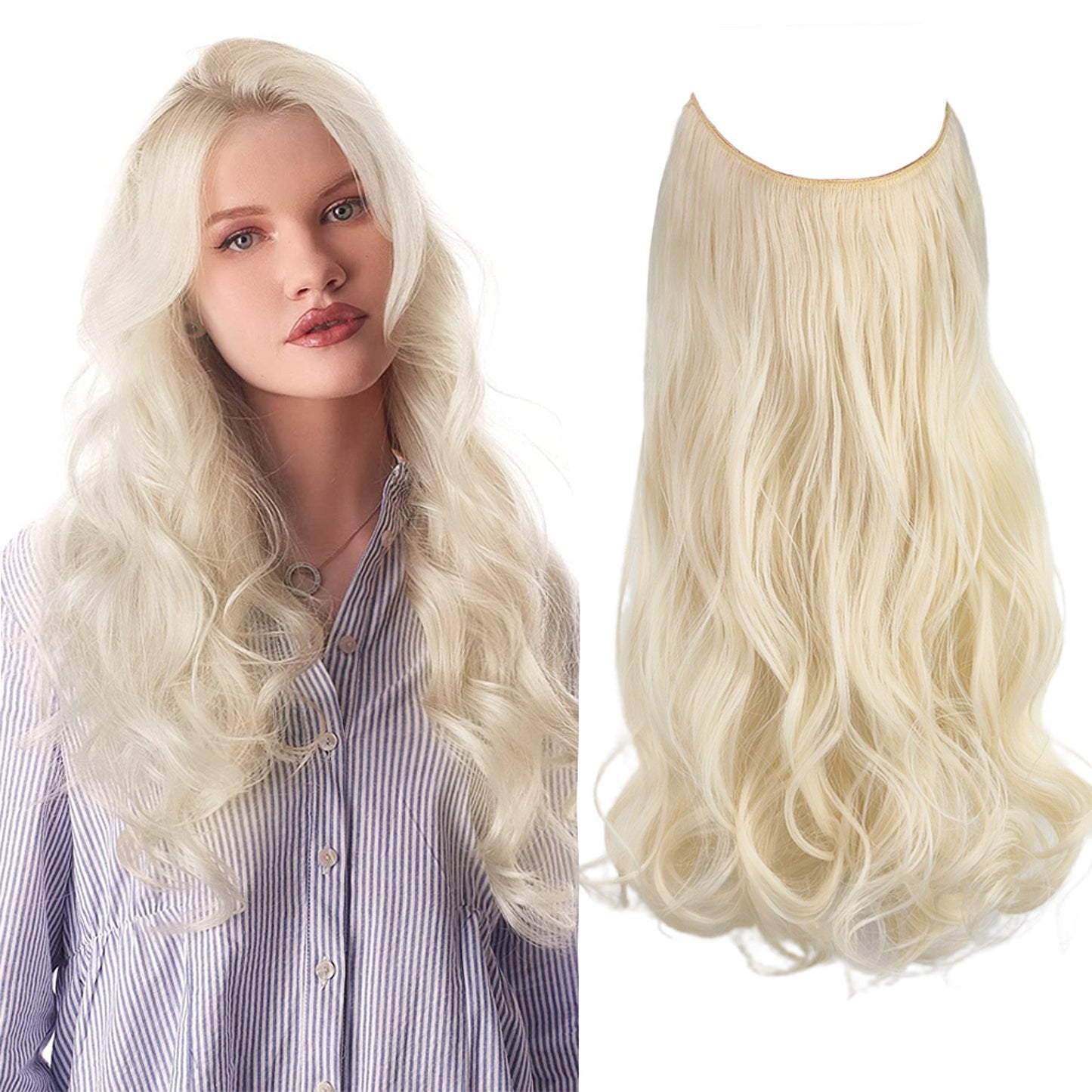 Wave Clip in Hair Extensions Wigs