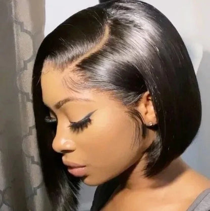 Glueless Lovely Natrual Bob Styles Silky Hair Wig