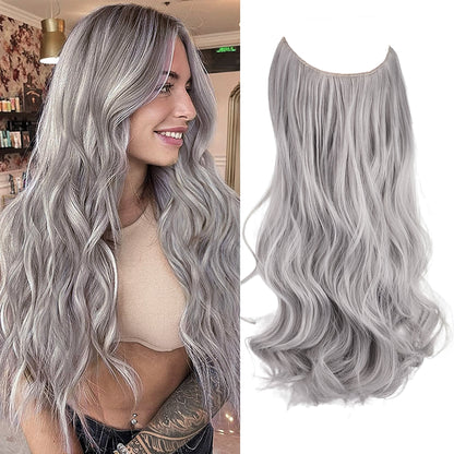 Wave Clip in Hair Extensions Wigs